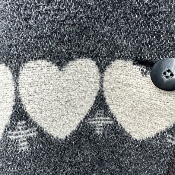 Vintage Y2K The Limited Wool Blend Coat Alpine Scandi Maritime Theme Size M - Picture 5 of 16